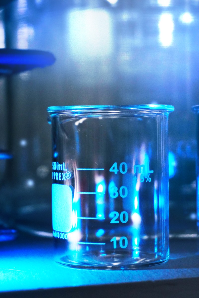 Cristalería de laboratorio